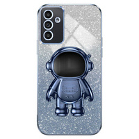 Θήκη για το Samsung Galaxy A15 4G / 5G, Glitter Astronaut, μπλε