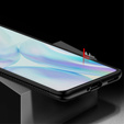 Θήκη για ASUS ROG Phone 8 Pro, Carbon Gel, μαύρη