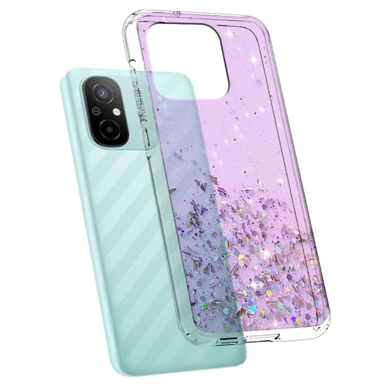 Θήκη για Xiaomi Redmi 12C, Glittery, μωβ