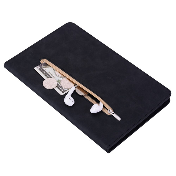 Θήκη για Lenovo Tab P11 Gen 2, Wallet Pen Slot, μαύρη