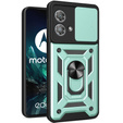 Θήκη για Motorola Edge 40 Neo, CamShield Slide, πράσινο