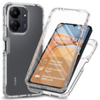 Θήκη για Xiaomi Redmi 13C, Shockproof, με μεμβράνη, διαφανής