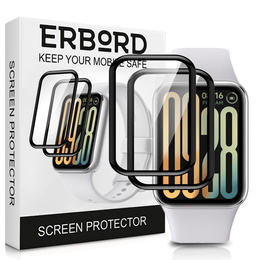 2x υβριδικό γυαλί ERBORD για Xiaomi Smart Band 9 Pro