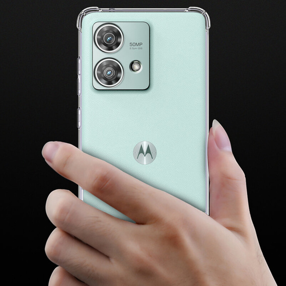 Θήκη για Motorola Edge 40 Neo, Dropproof, διαφανής