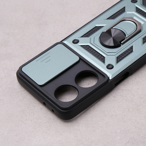 Θήκη για Oppo A98 5G, CamShield Slide, πράσινο