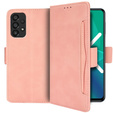 Θήκη με πτερύγιο για Samsung Galaxy A13 4G, Card Slot, ροζ