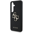 Θήκη GUESS Grained Big 4G Logo για Samsung Galaxy S25