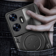 Θωρακισμένη θήκη για Realme C55, CamShield Slide, μαύρη