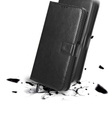 Θήκη με πτερύγιο για Realme 14 5G / Realme 14T 5G, Crazy Horse Wallet, μαύρη