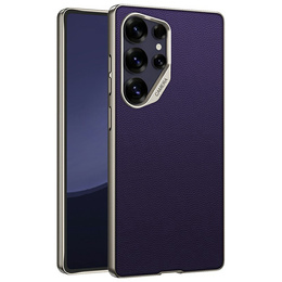 Θήκη για Samsung Galaxy S25 Ultra, GKK Leather, μωβ
