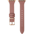 Pasek Skórzany do Apple Watch 1/2/3/4/5/6/7/8/SE 38/40/41mm, Różowy