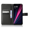 Θήκη με πτερύγιο για T Phone Pro 5G, Wallet Magnet, μαύρη