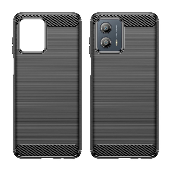 Θήκη για Motorola Moto G53 5G, Carbon, μαύρη