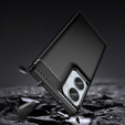 Θήκη για Motorola Edge 50 Fusion 5G, Carbon, μαύρη
