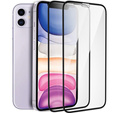 2x Κεραμικό υβριδικό γυαλί ERBORD για iPhone XR / 11