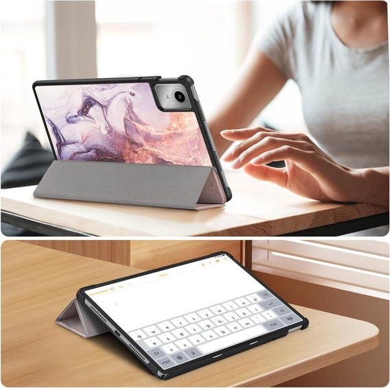 Θήκη για Lenovo Tab M11, Smartcase, Marble 3#