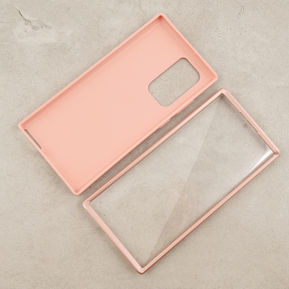 Θήκη για Samsung Galaxy S22 Ultra, Suritch Full Body, ροζ rose gold