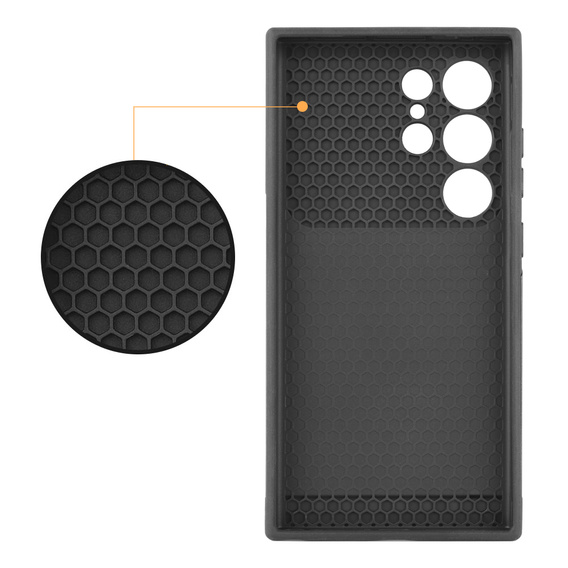 Θήκη για Samsung Galaxy S24 Ultra, ERBORD MagProtect Slide Camera, μωβ