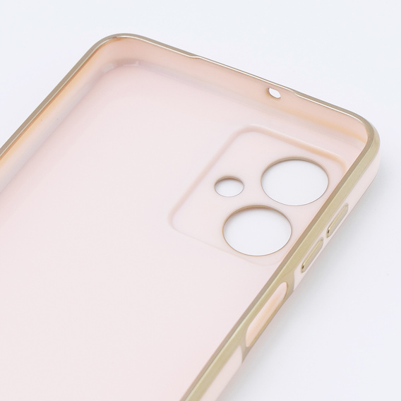 Θήκη για Motorola Moto G54 5G, Glamour CamShield, ροζ rose gold