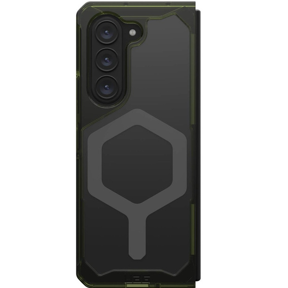Urban Armor Gear Θήκη για Galaxy Z Fold 5 5G, Plyo MagSafe, διαφανής / πράσινη