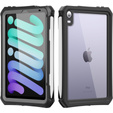 Αδιάβροχη θήκη IP68 για το iPad mini 8.3" 2021 (6 gen.) / iPad mini 8.3" 2024 (7 gen.), μαύρη
