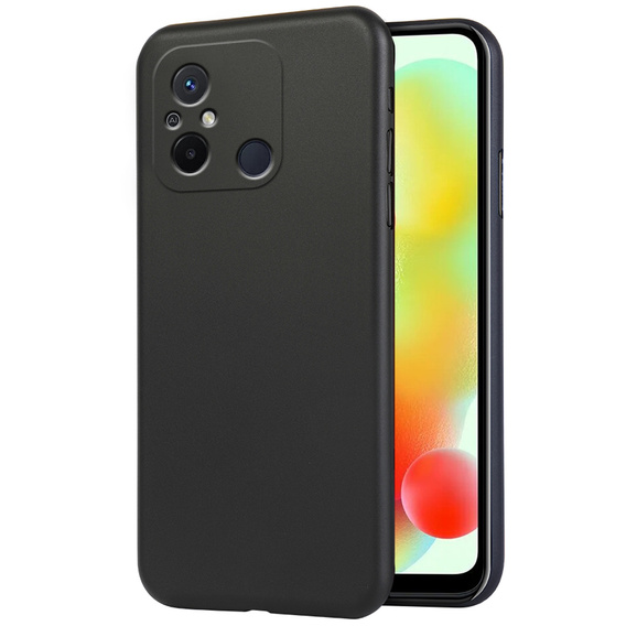 Λεπτή θήκη για Xiaomi Redmi 12C, Slim, μαύρη