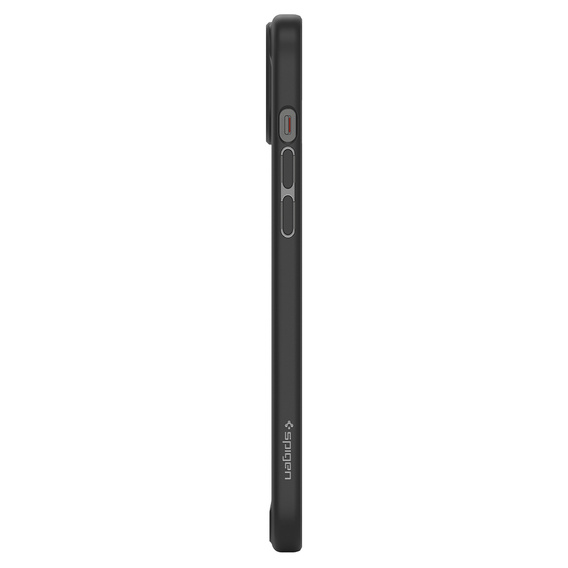 θήκη Spigen για iPhone 15, Ultra Hybrid, μαύρη + μετριασμένο γυαλί 9H