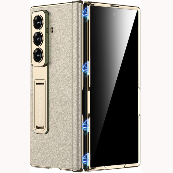 Θήκη GKK με γυαλί και βάση στήριξης για Samsung Galaxy Z Fold7 5G