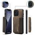Θήκη για iPhone 14 Pro, DG.MING 2in1, καφές