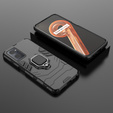 Θήκη για Realme 9i / Oppo A96, Kickstand Ring, μαύρη