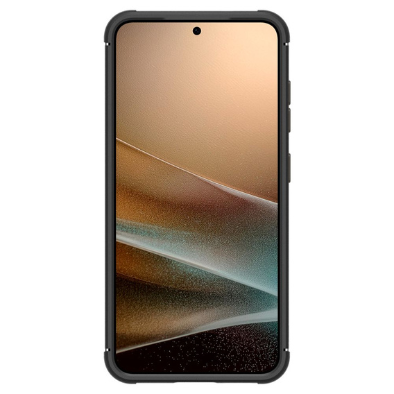 θήκη Spigen για Samsung Galaxy S25+ Plus, Core Armor MagSafe, μαύρη + μετριασμένο γυαλί 9H