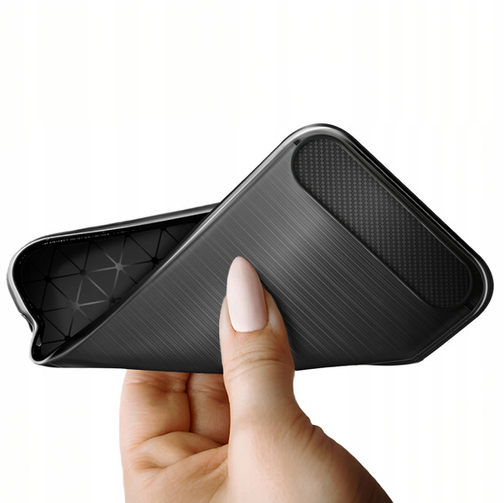 Θήκη για Samsung Galaxy A04S / A13 5G, Carbon, μαύρη