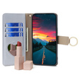 θήκη Wallet Zipper Pocket flip για το Xiaomi Redmi 13C / Poco C65, Wallet Zipper Pocket, με καθρέφτη, μπλε