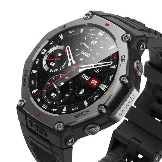 2x υβριδικό γυαλί ERBORD για Amazfit T-Rex 3