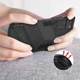 Θήκη για Xiaomi Redmi Note 11 Pro 4G / 5G, Military kickstand, μπλε