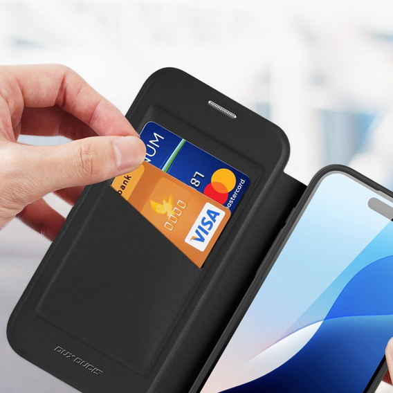 Dux Ducis Θήκη για iPhone 16 Pro Max, Skin X Pro, MagSafe, μαύρη