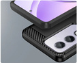 Θήκη για Oppo A80, Carbon, μαύρη