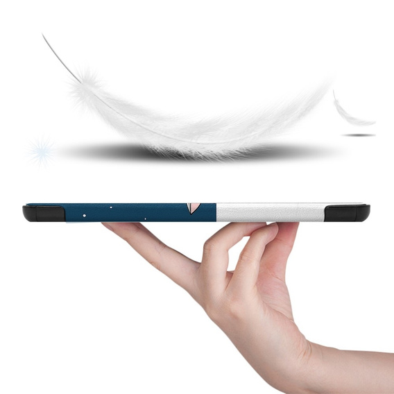 Θήκη για Samsung Galaxy Tab S10 Lite / S10 FE / S9 FE, με πτερύγιο, sleeping cat