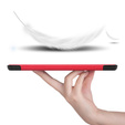 Θήκη για Samsung Galaxy Tab S9 FE, τρίπτυχη, κόκκινη