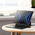 Θήκη + πληκτρολόγιο iPad Pro 12.9" 2022/2021/2020 (6/5/4 gen.), Dux Ducis Keyboard TouchPad, μαύρη