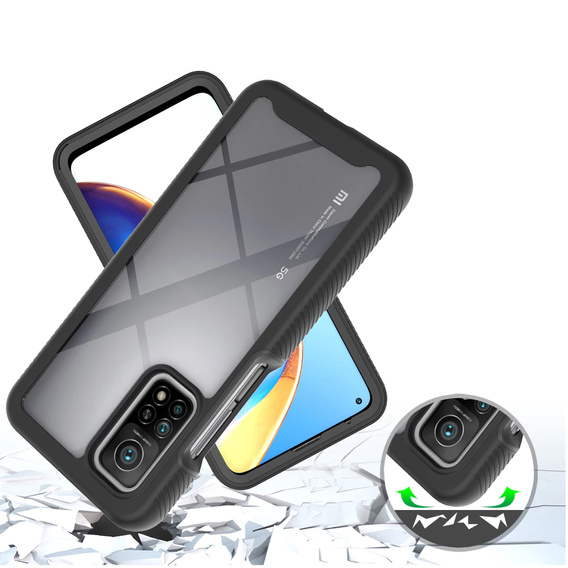 Θήκη για Xiaomi Mi 10T / 10T Pro, Shockproof, με μεμβράνη, μπλε