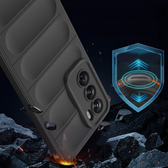 Θήκη για Oppo Reno 12 Pro, Gaming Shockproof, μαύρη