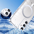 Θήκη για Samsung Galaxy S25, Electro MagSafe, ασημένια + κορδόνι