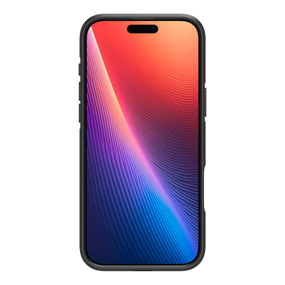 θήκη Spigen για iPhone 16 Pro, Core Armor MagSafe, μαύρη + μετριασμένο γυαλί 9H