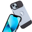 Θήκη ERBORD MagSafe Cam Slider, μπλε + Γυαλί για την οθόνη για iPhone 13 / iPhone 14