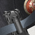 Θήκη για Samsung Galaxy S23 Ultra, Heavy Duty Ring Belt Clip, μπλε