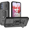 Θήκη για Samsung Galaxy M34, KickStand Camera Lens, μαύρη