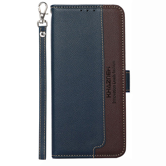 θήκη flip για το Motorola Moto G52 / G82 5G, KHAZNEH RFID, μπλε