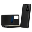 Αναδιπλούμενη θήκη για Samsung Galaxy S25 Ultra, Smart View Wallet, μαύρη
