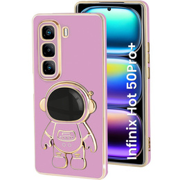 Θήκη για Infinix Hot 50 Pro+ 4G, Astronaut, μωβ